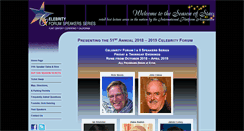 Desktop Screenshot of celebrityforum.net